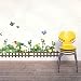 Green Fence - Large Wall Decals Stickers Appliques Home Decor