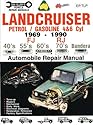 Landcruiser Petrol/Gasoline 4 & 6 cyl 1969-90 Auto Repair Manual-Toyota FJ,RJ,40's 55's 70's Bundera (Max Ellery's Vehicle Repair Manuals)