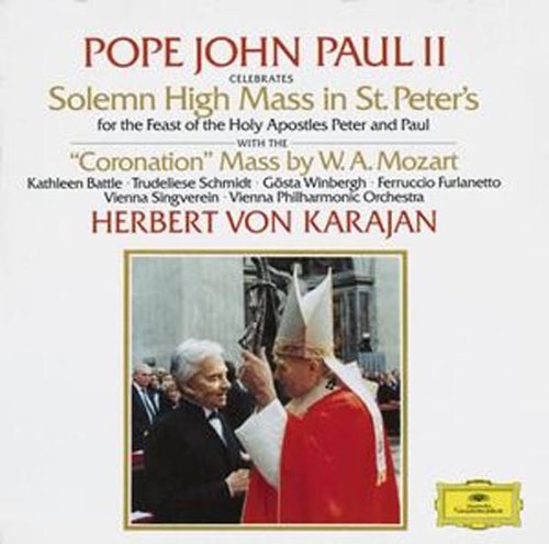 CD-Charts  Search : Pope John Paul II Celebrate High Mass in St Peter's (Mozart's "Coronation Mass")