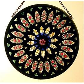 Rose Window From York Minster in Stained Glass