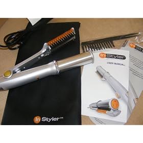 NEW INSTYLER HAIR ROTATING STRAIGHTENING CURLING IRON