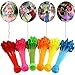 NaiceWater Balloons 6 Different Colors Fill in 60 Seconds 200 Total Water Balloons