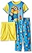Despicable Me Big Boys Minion Music Confidence 3-Piece Pajama Set Yellow 6