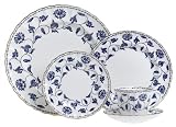 Spode Blue Colonel 5-Piece Place Setting, Service for 1