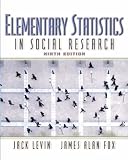 Elementary Statistics in Social Research
