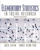 Elementary Statistics in Social Research