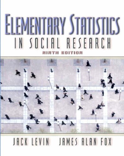 Elementary Statistics in Social Research