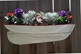 Half-Hull Yacht Planter - Windowbox in the shape of a Boat!
