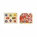Melissa & Doug Large Shapes and Large Farm Wooden Jumbo Knob Puzzle Bundle