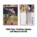 1999 Fleer Tradition Update Jeff Weaver Rookie Card