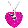 Rocking Rabbit Playboy Bunny Heart Necklace
