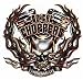 Car Tattoos-Decal: Southern California Chopper Engine Skull; 5 for 0-0 ALL MAKES ALL MODELS ALL