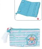 Sanrio Chi Chai Monchan Marine Blue Long Wallet * 08 Newest Collection -- We Have Large Selections! *