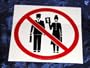 No Religious Soliciting, No Preaching, No Prostelytizing, Sorry No Bible Thumpers Christian Fellowship Needed Thank You Front Door, Office Wall and Automotive Bumper Sticker 2 Pack