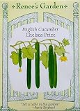 English Cucumbers Renee's Chelsea Prize Seeds 12 Seeds