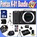 Pentax K-01 16MP APS-C CMOS Compact System Camera [Body] (Black) + Extended Life Battery + 8GB SDHC Class 10 Memory Card + USB Card Reader + Memory Card Wallet + Deluxe Case w/Strap + Shock Proof Deluxe Case + Mini HDMI to HDMI Cable + Professional Full Size Tripod + Accessory Saver Bundle!