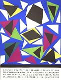 Affiches dexposition 1952 Lithograph by Henri Matisse. 19.5 inches width by 25.5 inches height. Highest Quality Art Poster Print