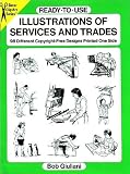 Ready-to-Use Illustrations of Services and Trades: 98 Different Copyright-Free Designs Printed One Side (Dover Clip-Art Series)