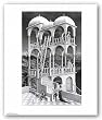 Belvedere by M.C. Escher 21.75"x13.75" Art Print Poster