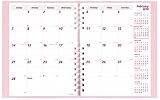 Brownline 2010 CoilPro Pink Ribbon Monthly Planner, Pink, 8.87 x 7.125 Inches (CB1200C.PNK)