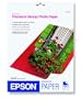 Epson Premium Photo Paper Glossy, 20 sheets, 8x10 Borderless, (S041465)