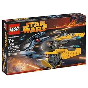 LEGO Star Wars Jedi Starfighter and Vulture Droid by 