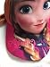 Disney Girl's Frozen Anna Braid Baseball Cap Hat with Ponytail