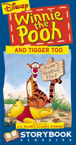 Childrens Toyshop  VHS : Winnie the Pooh and Tigger Too