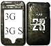 Jordan Air 23 Retro basketball logo Apple iPhone 3 3g s Faceplate Hard Cell Protector Case Housing Cover Snap On NEW !!