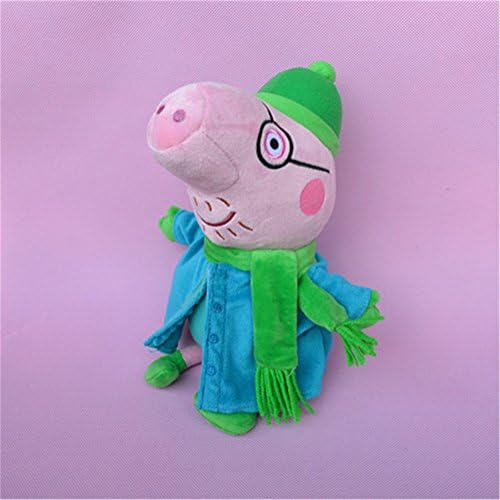 Christmas Peppa Pig Plush Doll Set 2pcs 32cm (12.5") Daddy Mummy Pig