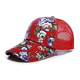 Generic レディース メッシュ キャップ　レッド