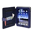 CaseCrown Synthetic Leather Horizontal Flip iPad Case (Blue) for the Apple iPad Wifi / 3G Model 16GB, 32GB, 64GB