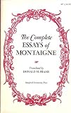The Complete Essays of Montaigne