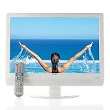 Coby 22 LCD HDTV with Built-In DVD Player - White