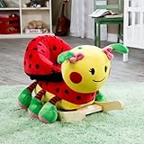 Charm Plush Lady Bug Rocker
