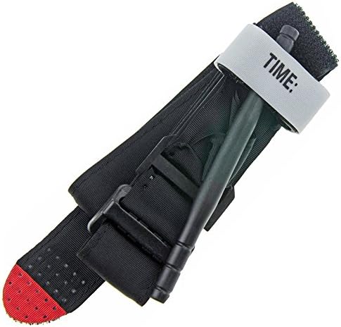 Combat Tourniquet Military Issue by One Planet, 100% Effective in Obstructing Blood Flow, With Reinforced Windlass Clip and Security Tab. Get Your First Aid Now!