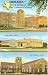 Odessa,City,religious,cultural facility,First Baptist Church,Ector Library,c1944