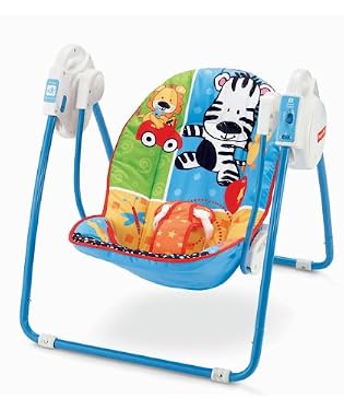 Fisher Price Adorable Animals Open Top Take Along Swing