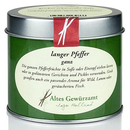 Altes Gewürzamt Langer Pfeffer/Bengalischer Pfeffer, ganz, 100g.