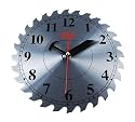 10" Sawblade Wallclock - the Perfect Workshop Clock!