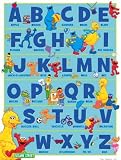 Sesame Street Alphabet Art Poster Print, 18x24