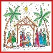 Advent Calendar - Starlight Nativity Scene