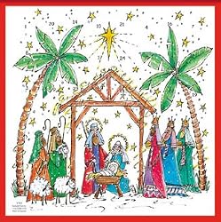 Advent Calendar - Starlight Nativity Scene