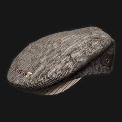 Guinness Brown Tweed Flat Cap