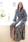 Ladies Dressing Gowns, floor length, figure hugging women's dressing gowns