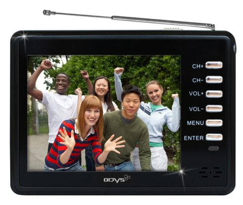 City Travel Guides Discounted  Elektronik : Odys X810021 Multi Pocket TV 350 Tragbarer Fernseher