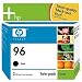 Office Products : HP 96 Twinpack Black Inkjet Print Cartridge with Vivera Ink (C9348FN#140)