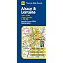 Alsace and Lorraine (AA Road Map France)