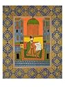 Portrait of Chota Rustaveli after a Miniature Art Giclee Poster Print by Grigori Grigorevich Gagarin, 12x16
