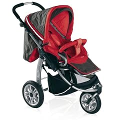 Herlag H8454-1410 - Sportwagen Rimini, grau/rot